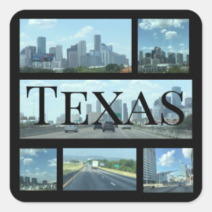 Carré Sticker Texas