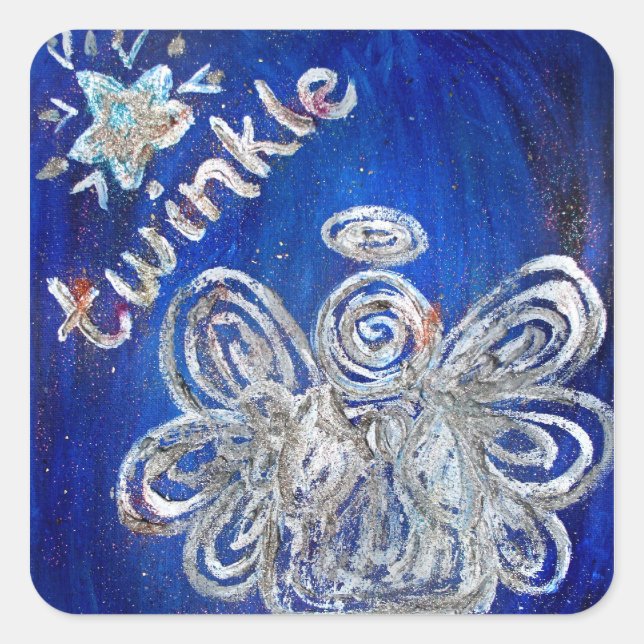 Carré Sticker Twinkle Angel (Devant)