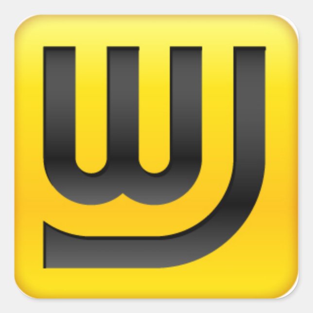 Carré Sticker WJ Icon 1.5in (Devant)