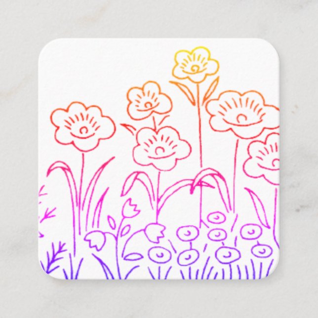 Carré STYLE ART&DESIGN carte de visite (Devant)