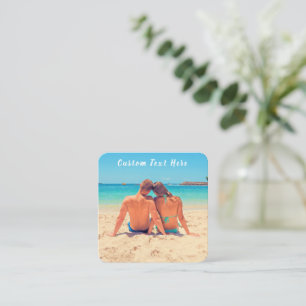 Carré Téléchargez votre carte de visite personnalisée av