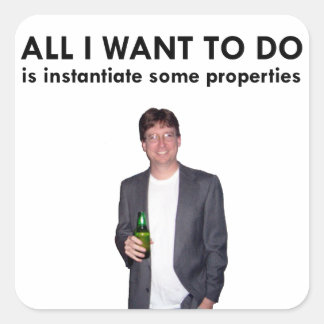 Carré Tout Ce Que Je Veux Faire Sticker