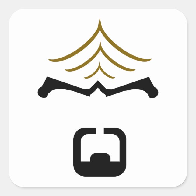 Carré Worf Sticker (Devant)