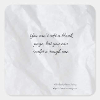 Carré Writer Fortune Sticker – Encouragement for Writers