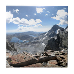 Carreau 1000 Island Lake et Banner Peak du mont Davis