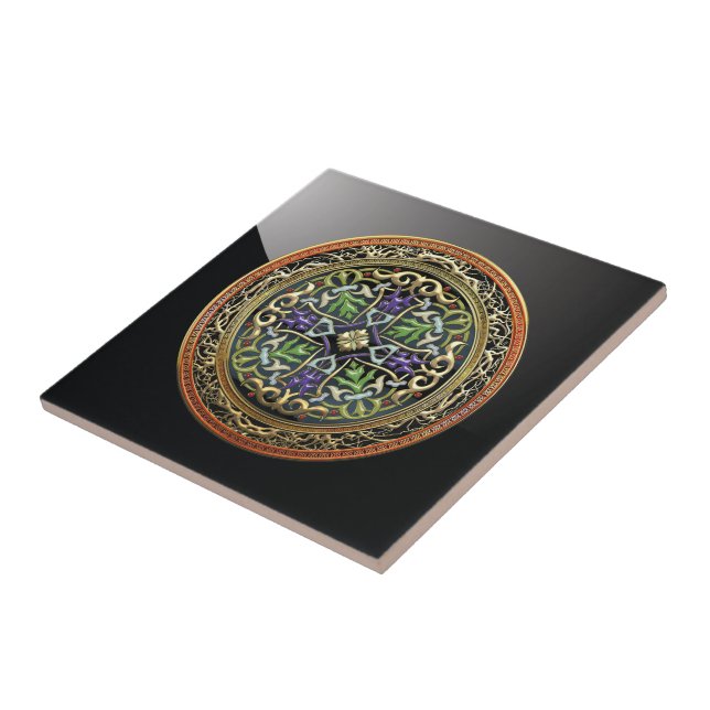 Carreau [100] Treasure Trove : Croix celtique (Côté)