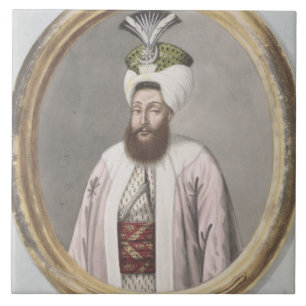 Carreau 1761-1808) sultans de Selim III (1789-1807, 'd'un