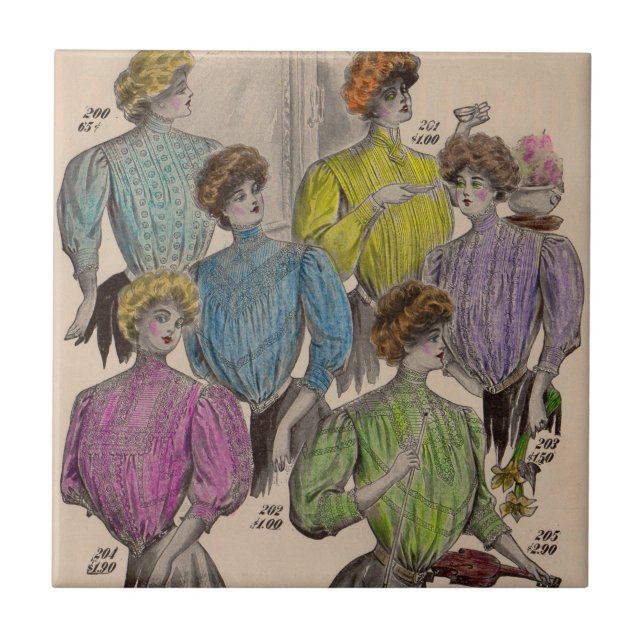 Carreau 1908 Gimbels dames blouses taille no 1 (Devant)