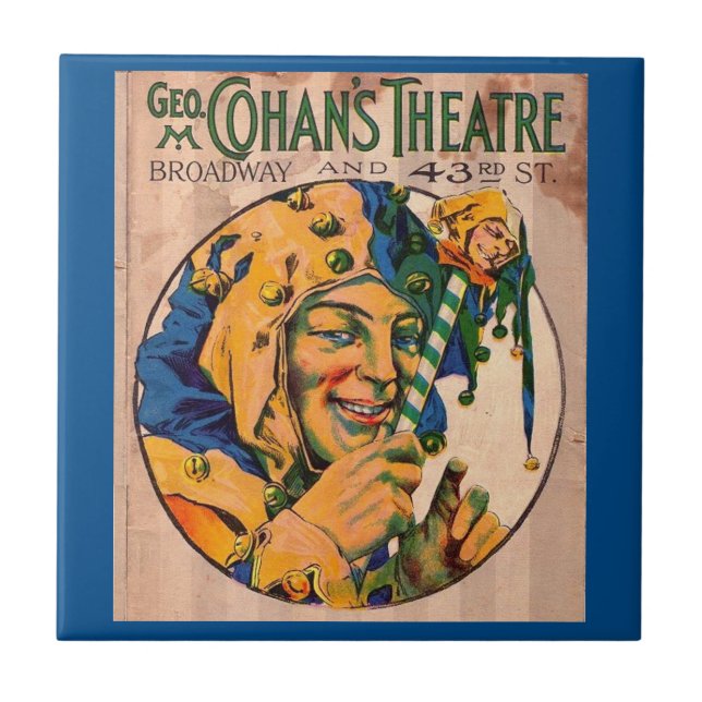 Carreau 1920 Cohan’s Theatre playbill cover (Devant)