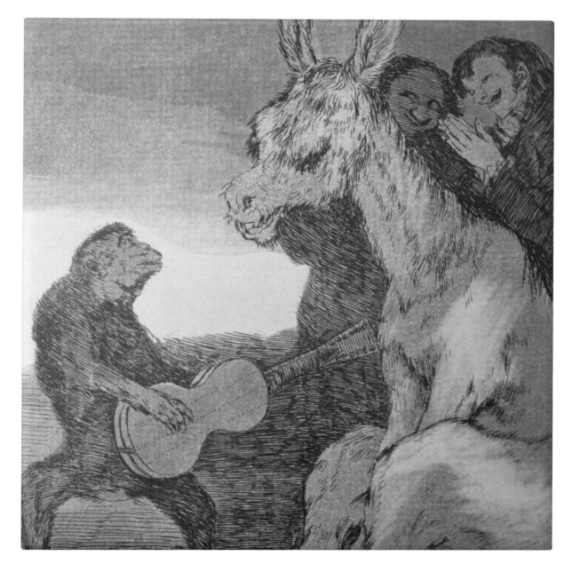 Carreau 193-0082138 bravo ! , une caricature d'evenin (Devant)