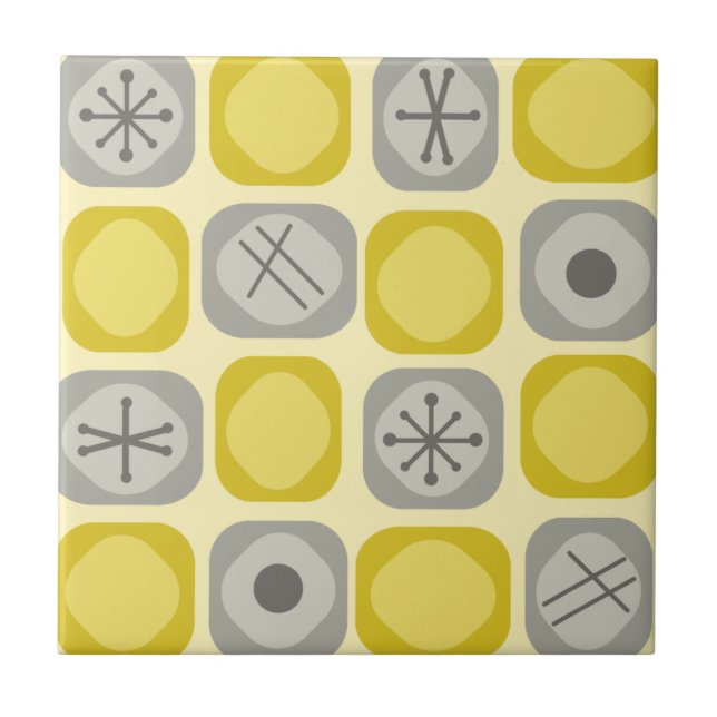 Carreau 1950 Mod Art Soft Cubes Jaune Grey (Devant)