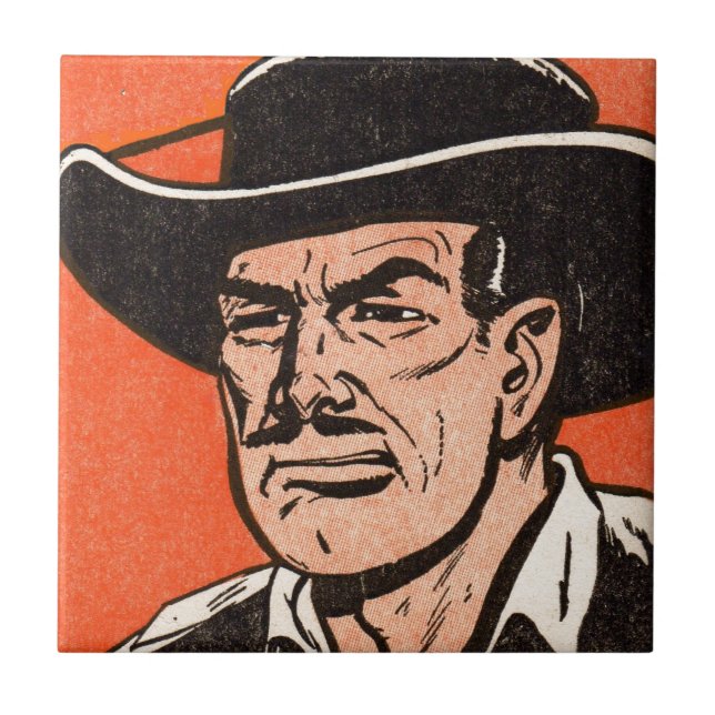 Carreau 1955 Un méchant occidental de Billy the Kid BD (Devant)