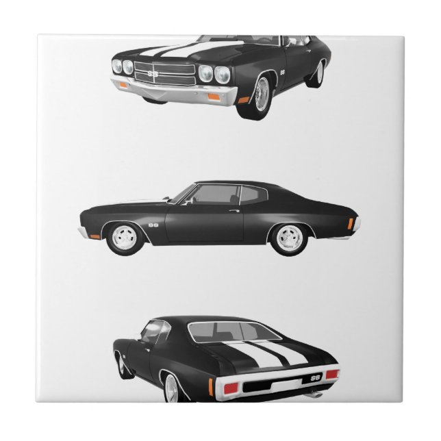 Carreau 1970 Chevelle SS : (Devant)