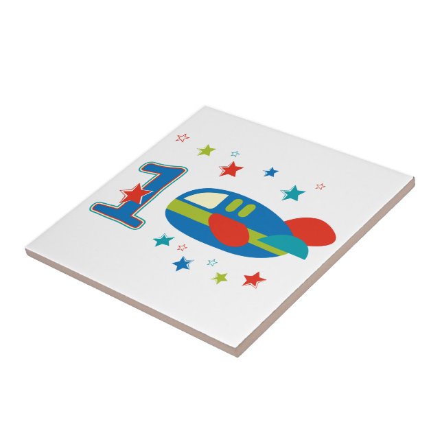 Carreau 1er avion d'anniversaire (Côté)