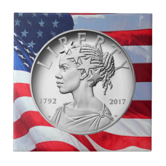 Carreau 2017 American Liberty 225e anniversaire Silver