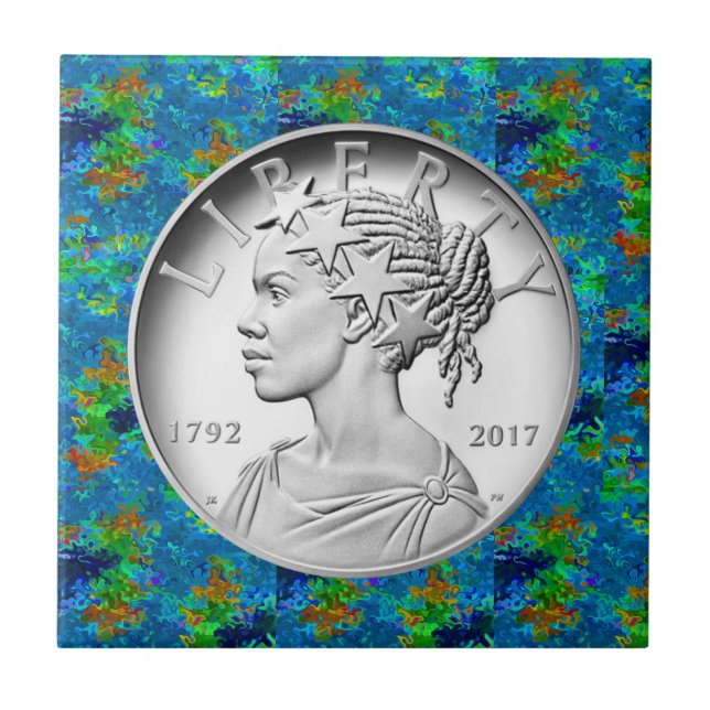 Carreau  2017 American Liberty 225e anniversaire Silver C (Devant)
