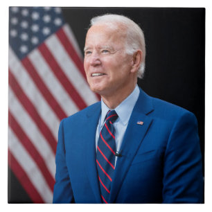 Carreau 2021 Joe Biden Président américain Portrait