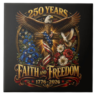 Carreau 250 Ans De Foi Et De Liberté Amérique