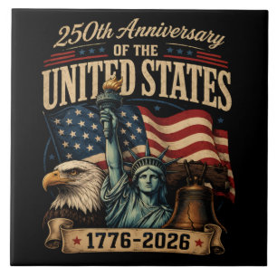 Carreau 250e anniversaire des États-Unis