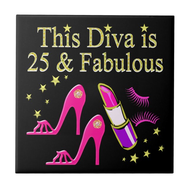 CARREAU 25 ET FABULEUX DAZZLING DIVA DESIGN (Devant)