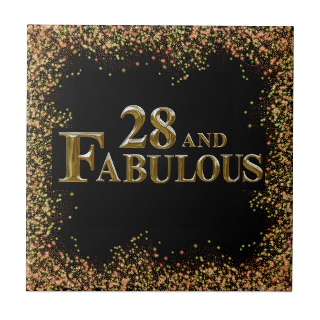 Carreau 28e anniversaire  (Devant)