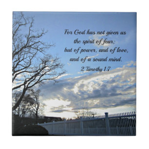 Carreau 2 1:7 de Timothy pour Dieu ne nous a pas donné l'e