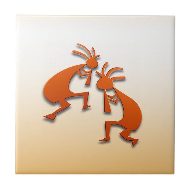 Carreau 2 Kokopelli #82 (Devant)