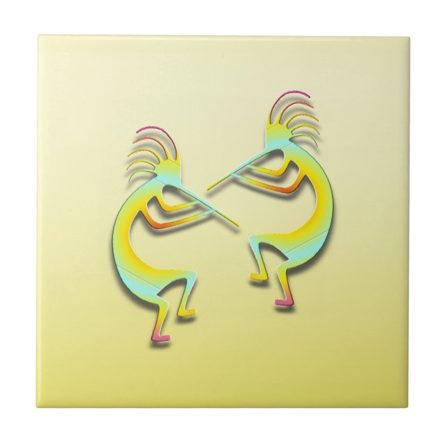 Carreau 2 Kokopelli #86 (Devant)