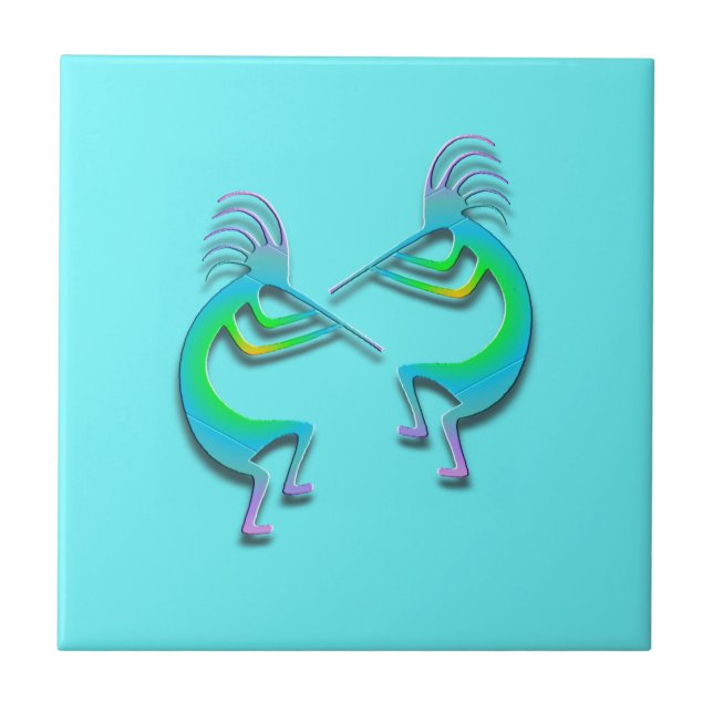 Carreau 2 Kokopelli #87 (Devant)