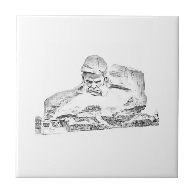 Carreau 2ÈME GUERRE MONDIALE Monument Forteresse Architect (Devant)