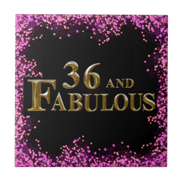 Carreau 36e anniversaire  (Devant)