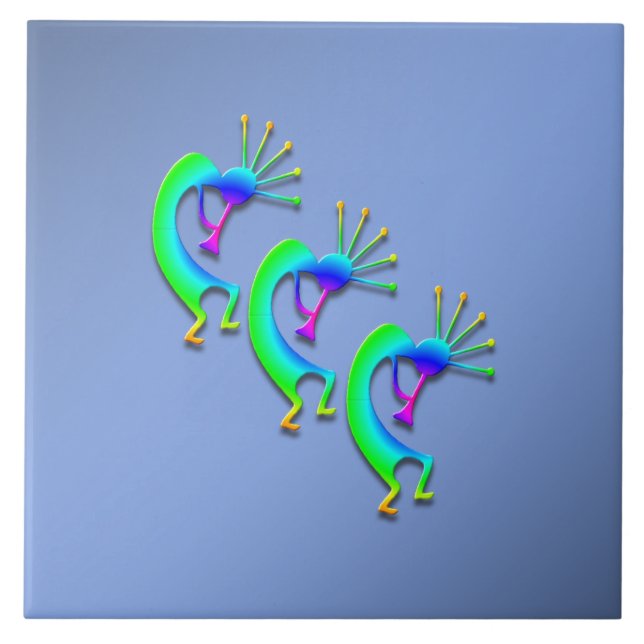 Carreau 3 Kokopelli #86 (Devant)