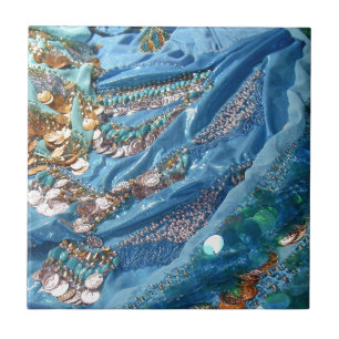 Carreau 50 nuances de turquoise