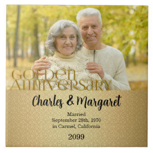 Carreau 50e anniversaire d'or Photo