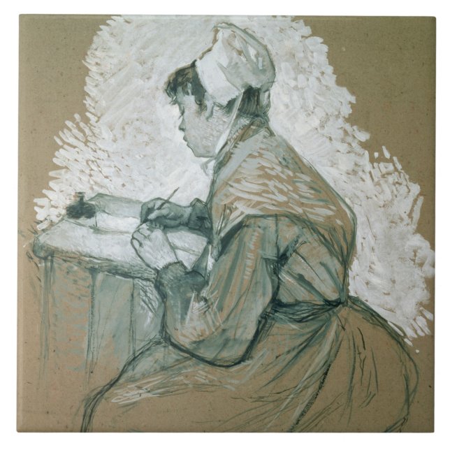Carreau "À l'auteur de St Lazare, 1886-89", s possible (Devant)