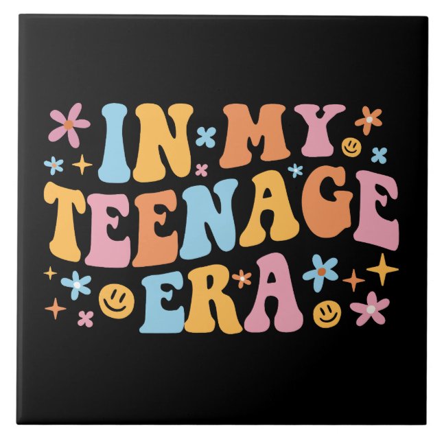 Carreau À mon ère adolescente je (Devant)