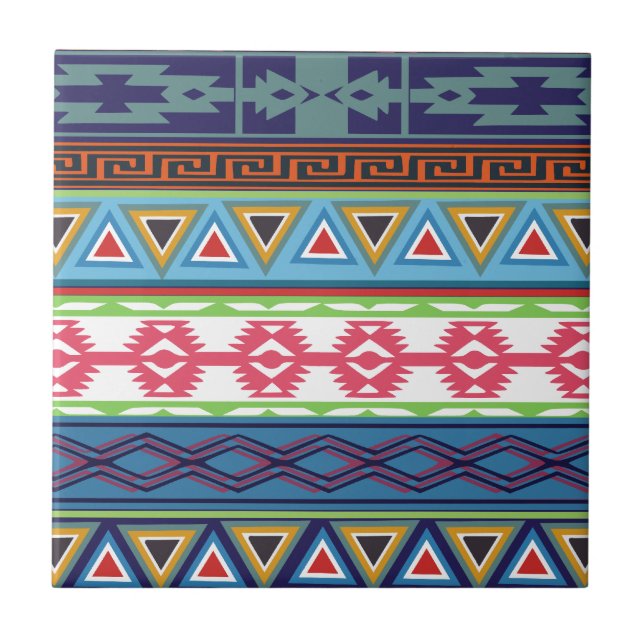 Carreau à motif tribal (Devant)