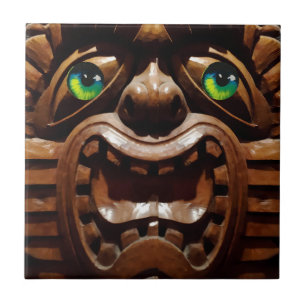 Carreau A Tiki Terracé - Ken Gage Art