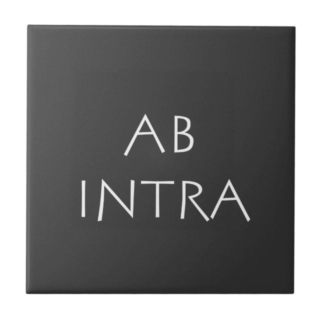 Carreau Ab intra (Devant)