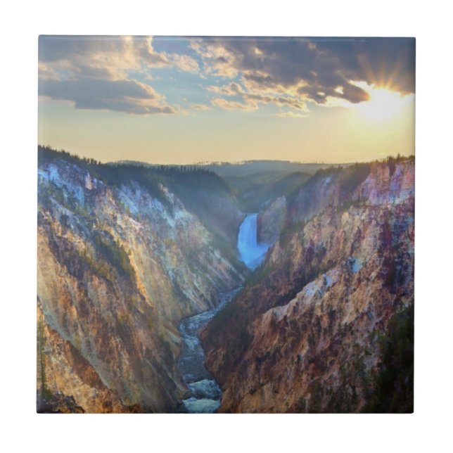 Carreau Abaissez les automnes du point de l'artiste (Devant)