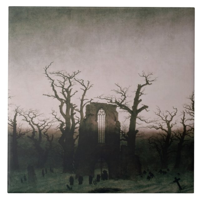 Carreau Abbaye dans Oakwood, 1810 (Devant)