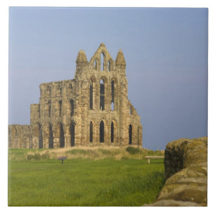 Carreau Abbaye de Whitby, Whitby, Yorkshire du Nord, Angle