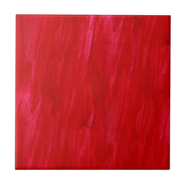 Carreau Abrégé sur et aquarelle sans couture rouges (Devant)