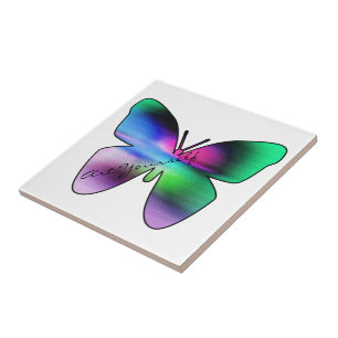 Carreau Abstract Butterfly
