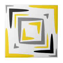Abstrait gris jaune moderne