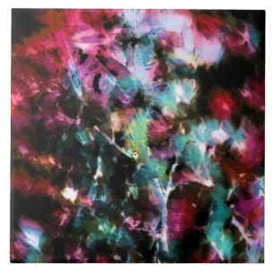 Carreau Abstrait, motif coloré, lumineux, élégant