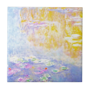 Carreau abstrait, nénuphars de Monet 7