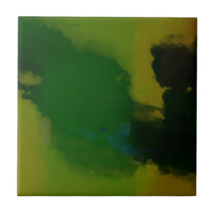 Carreau Abstrait vert créatif