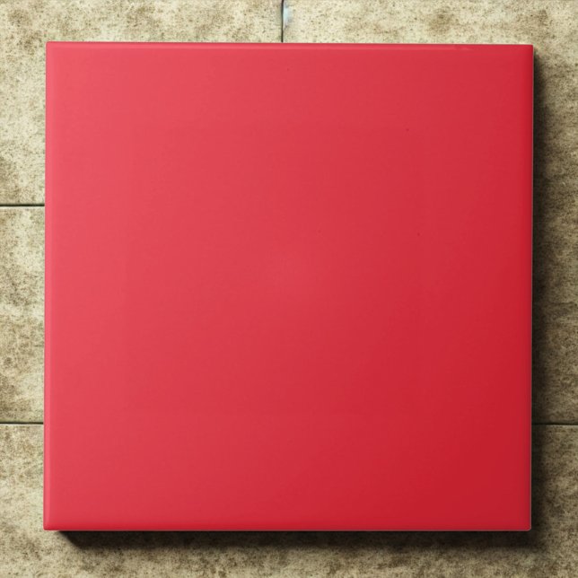 Carreau Accent royal rouge impérial (Créateur téléchargé)