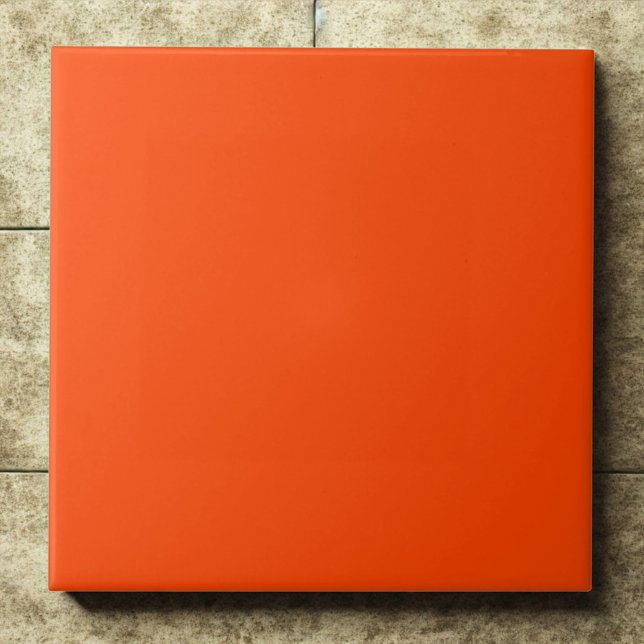 Carreau Accentuation de l'instruction rouge orange en gras (Créateur téléchargé)